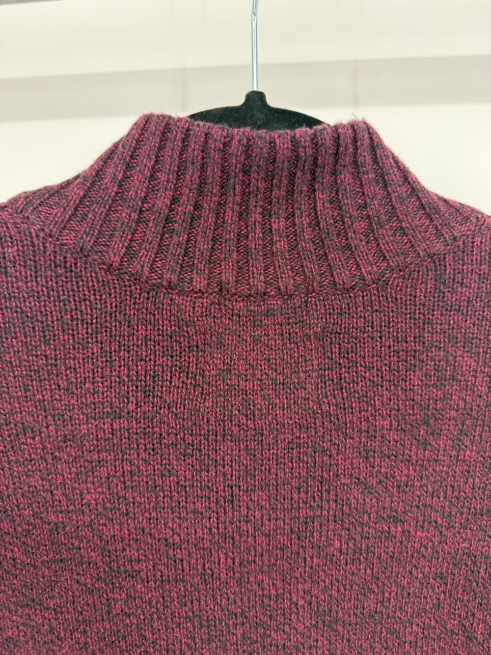 American Eagle Seriously Soft Henley Sweater Mock Neck Button Pullover Preppy - Picture 6 of 15